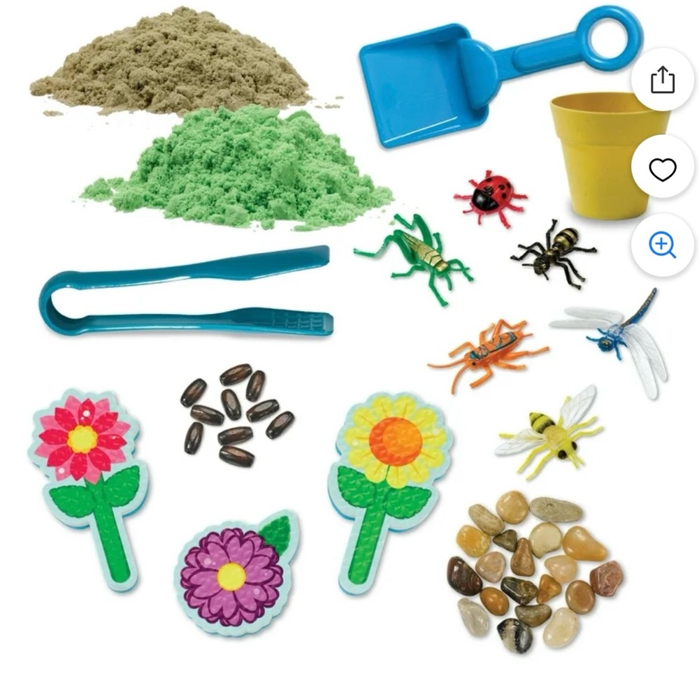 NWT creativity for kids- sensory bin for garden and critters. For ages 3+ - Picture 2 of 9